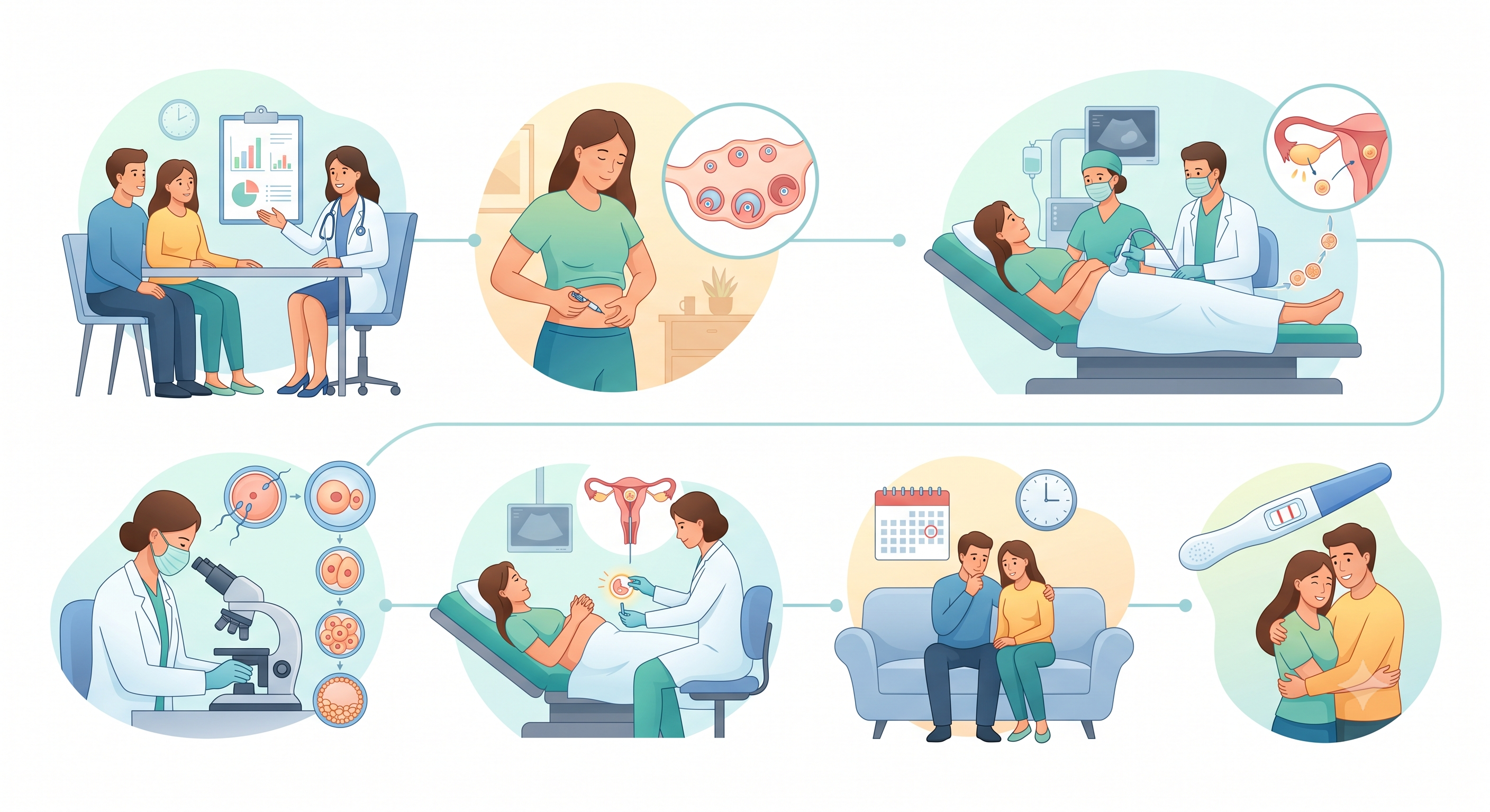 IVF Treatment Process Step-by-Step