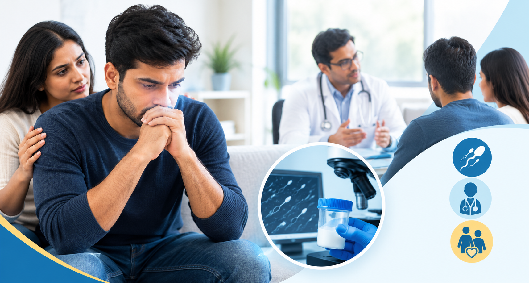 Male Infertility Causes and Treatment Options in India